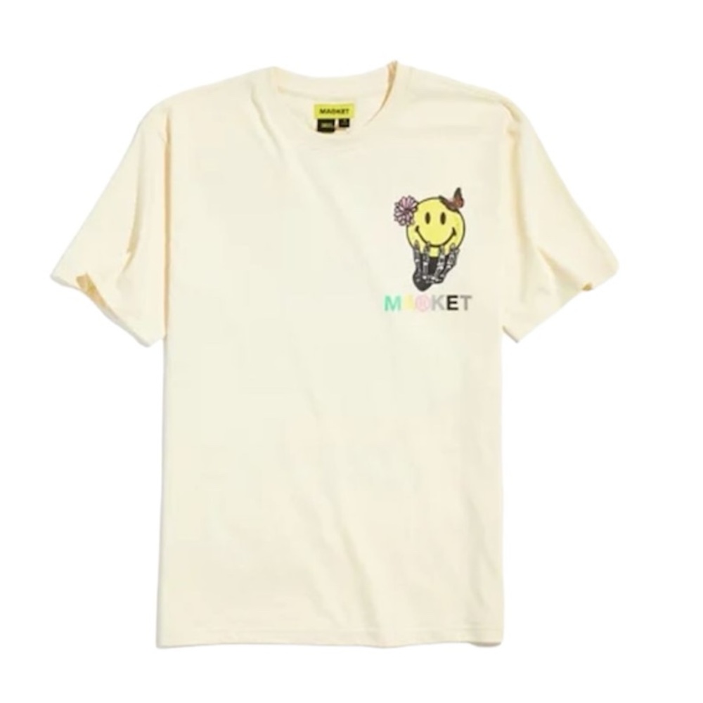 Market X Smiley Life & Death Tee new without tags